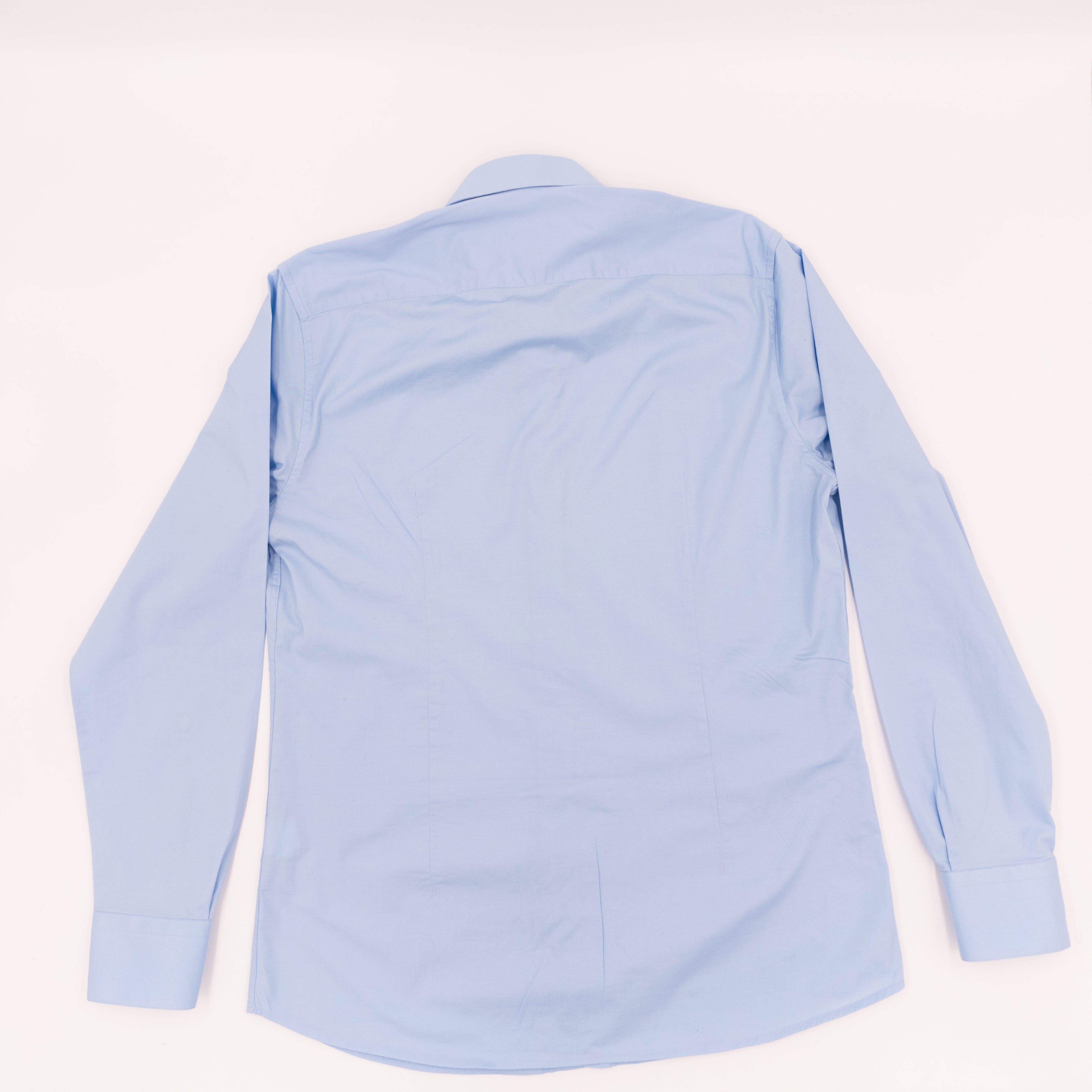 CarRanger Herrenhemd Unifarben - Hellblau