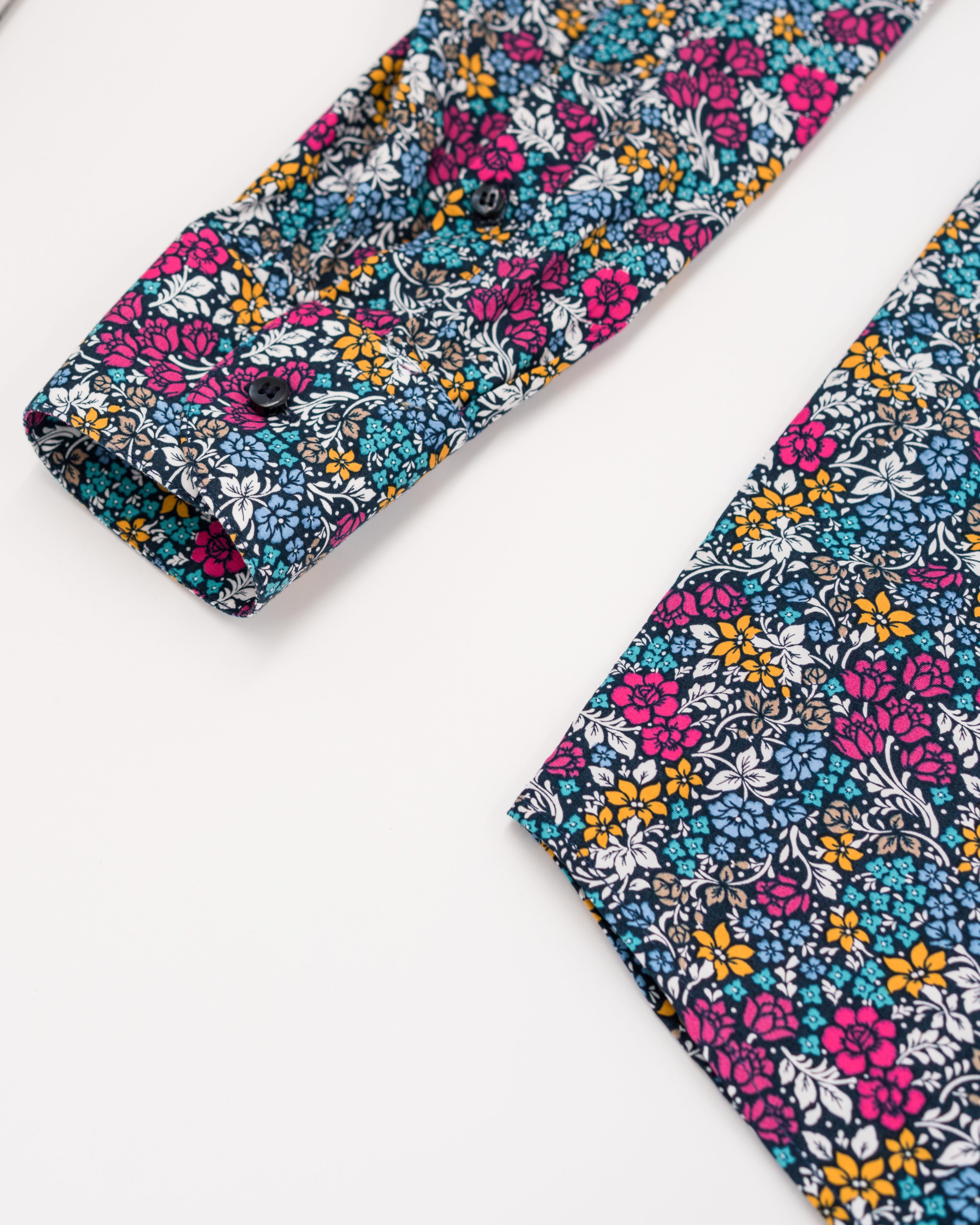 CarRanger Herrenhemd ausgefallen bunt - Blumen