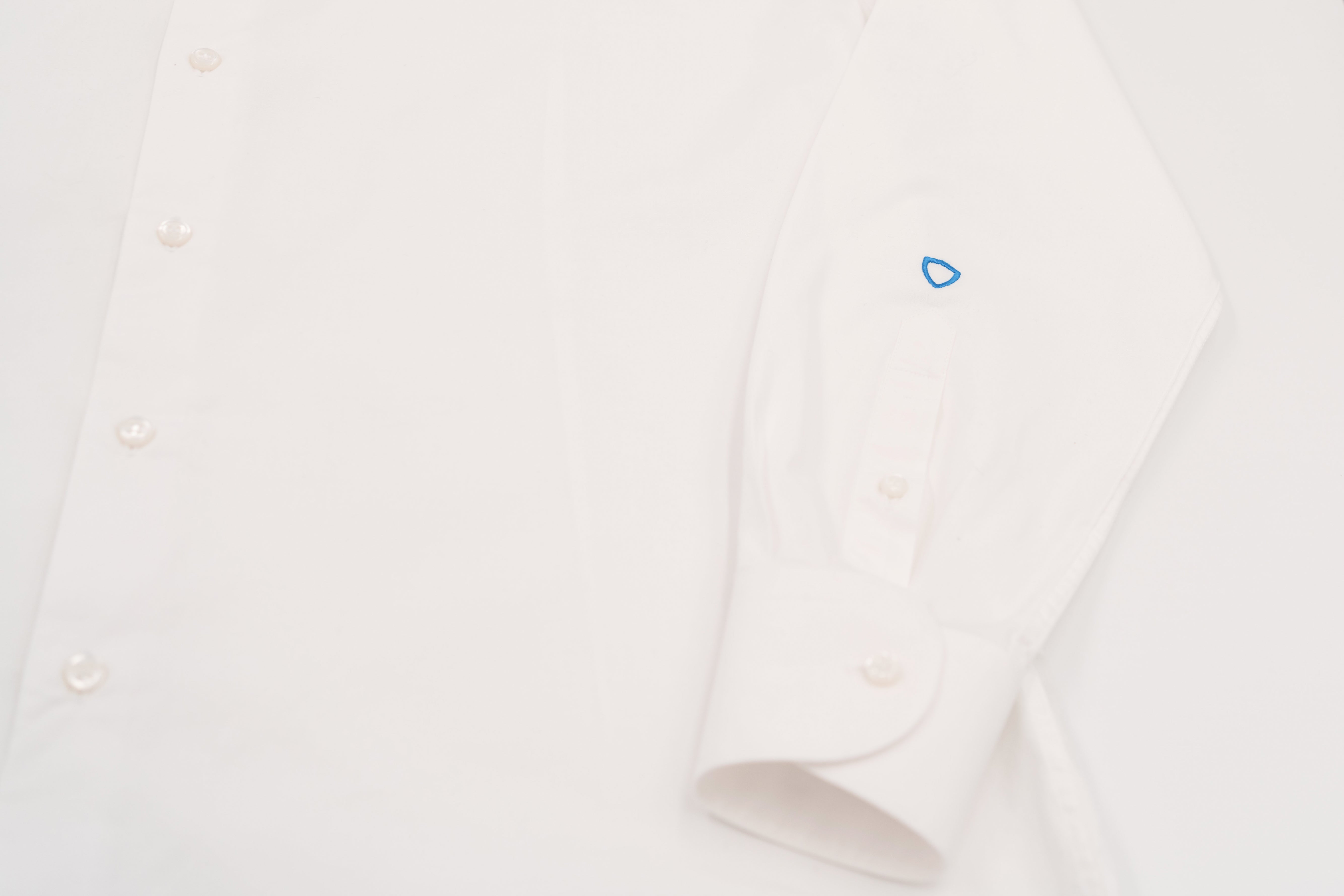 CarRanger Herrenhemd Unifarben - Weiß