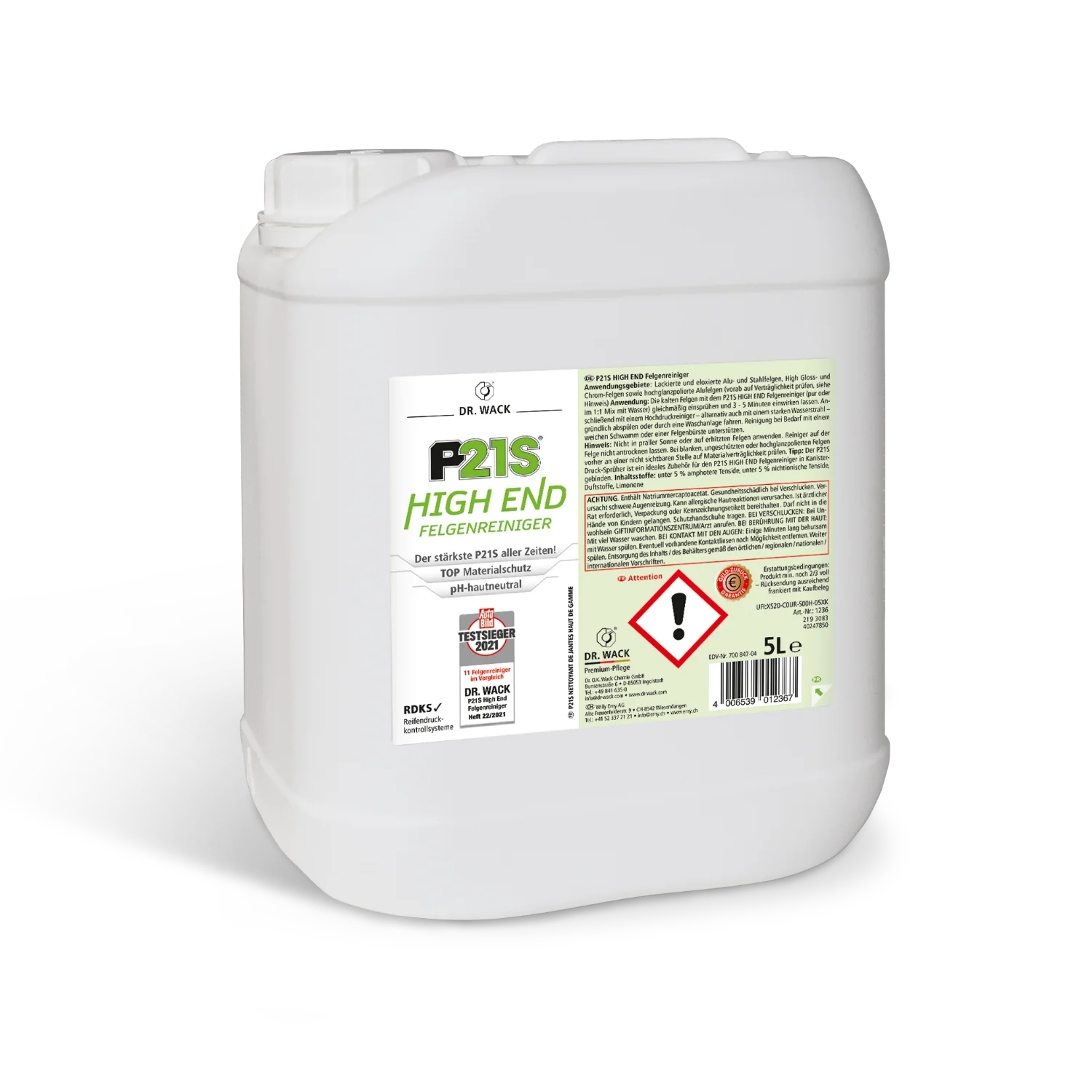 P21S HIGH END Felgenreiniger