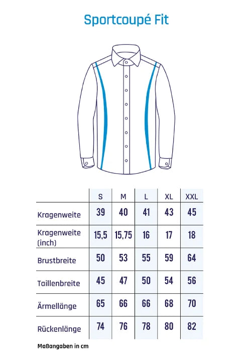 CarRanger Herrenhemd Unifarben - Hellblau